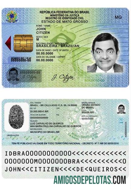Modelo Realista Brasil ID (de 2009)